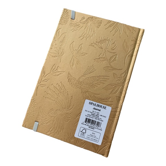 Gold Elastic Closure Journal - Picture 4 of 10